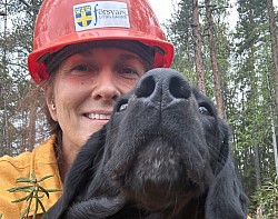 Team Yimba & Josefin - Skogsbrandhund Dalarna